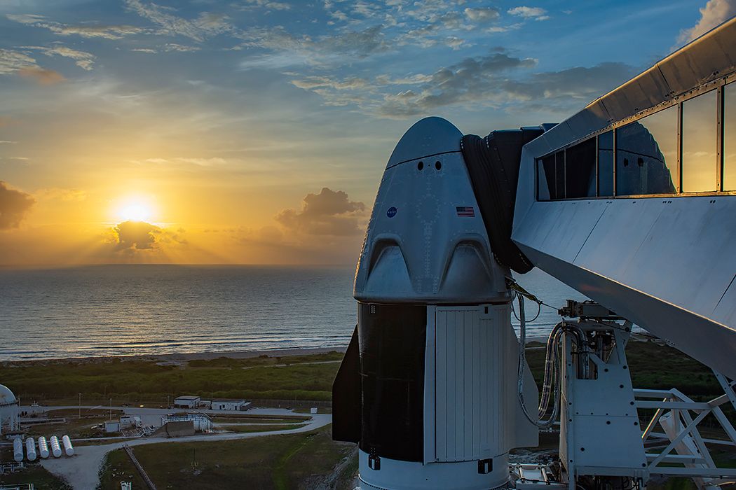 đšâđđIkvĂ€ll skapas historia - SpaceX genomför första privata bemannade uppskjutningen till ISS