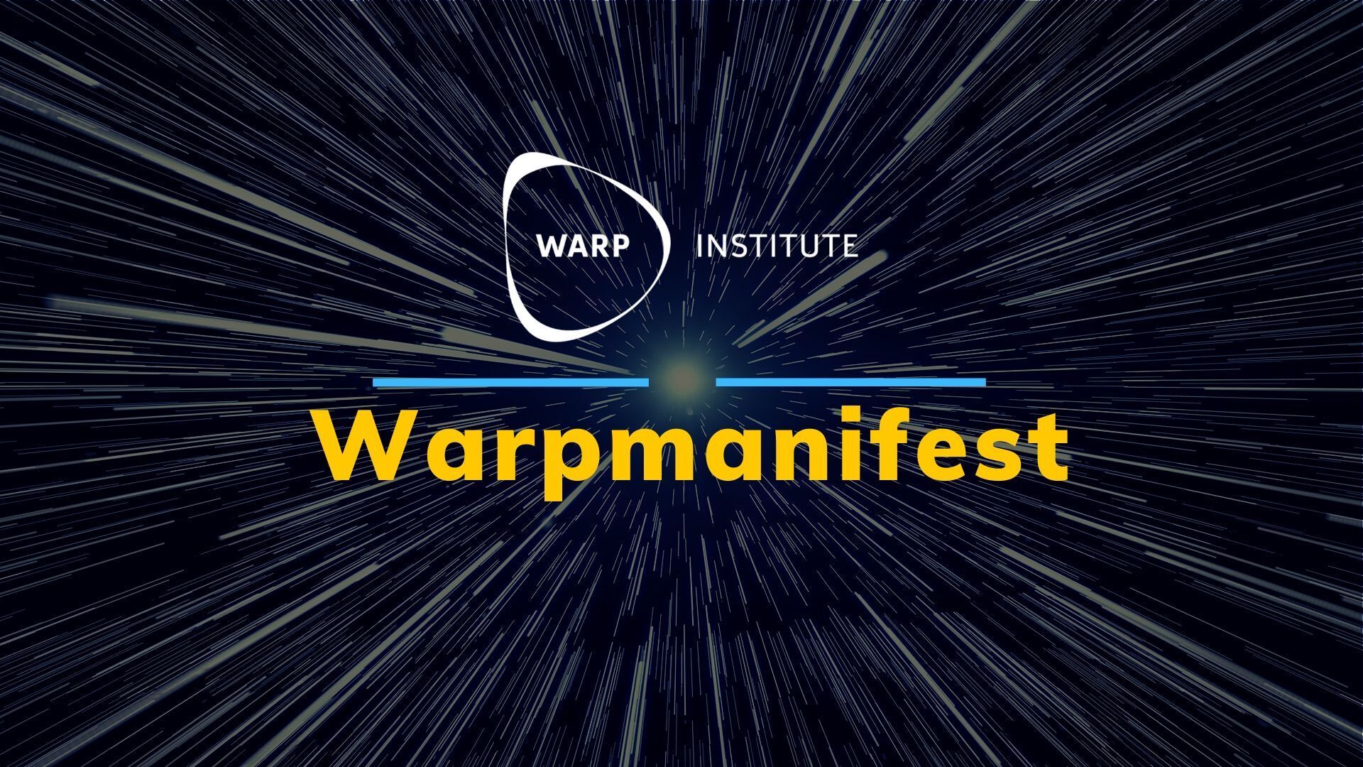 đĄ Warpmanifest för 2020-talet