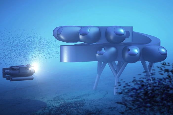 đł âRymdstationâ under vattnet ska ge forskare ett hem i havet