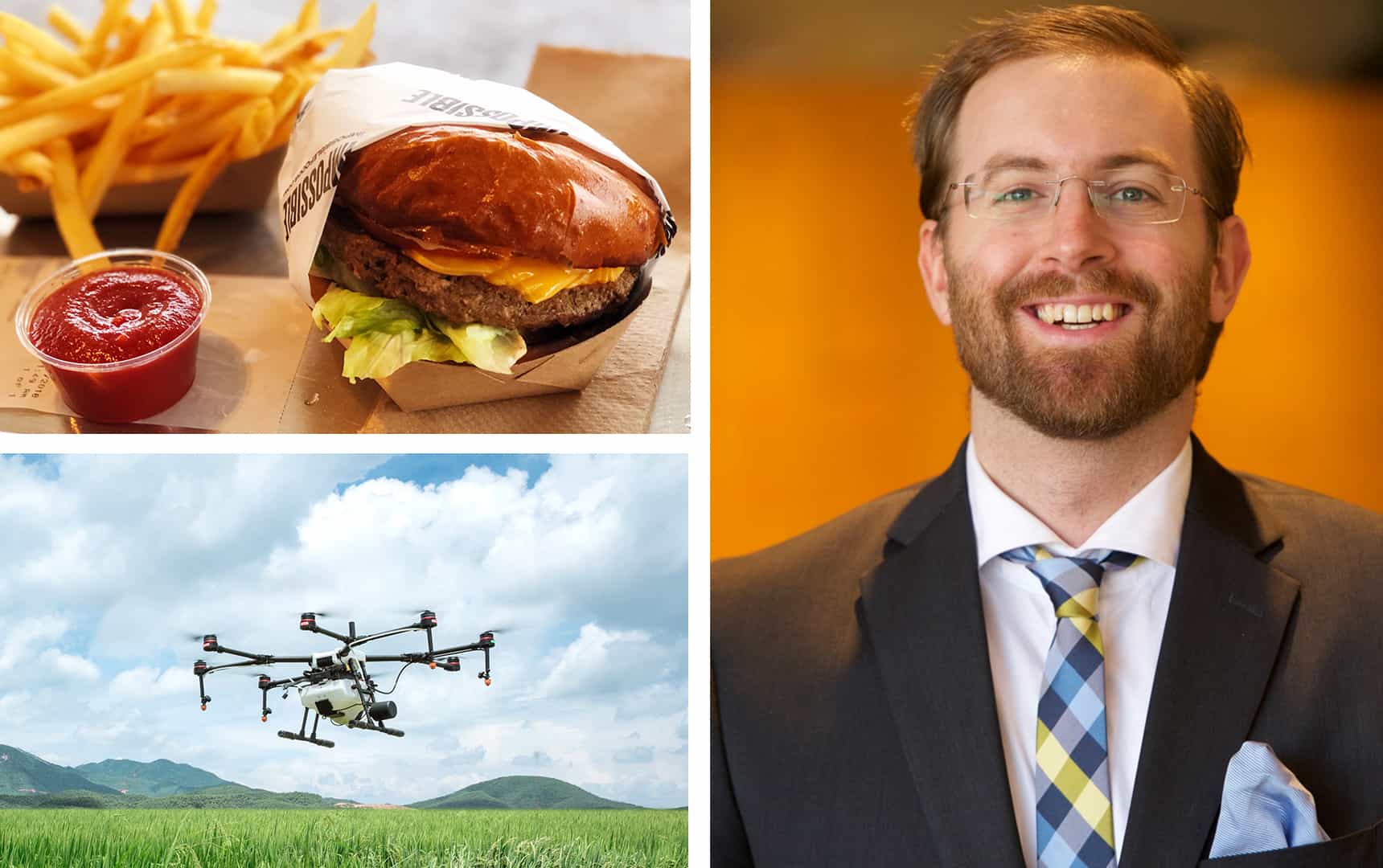 đ FrĂ„n vĂ€xtburgare som blöder till jordbruksdrönare â det hĂ€r Ă€r Foodtech
