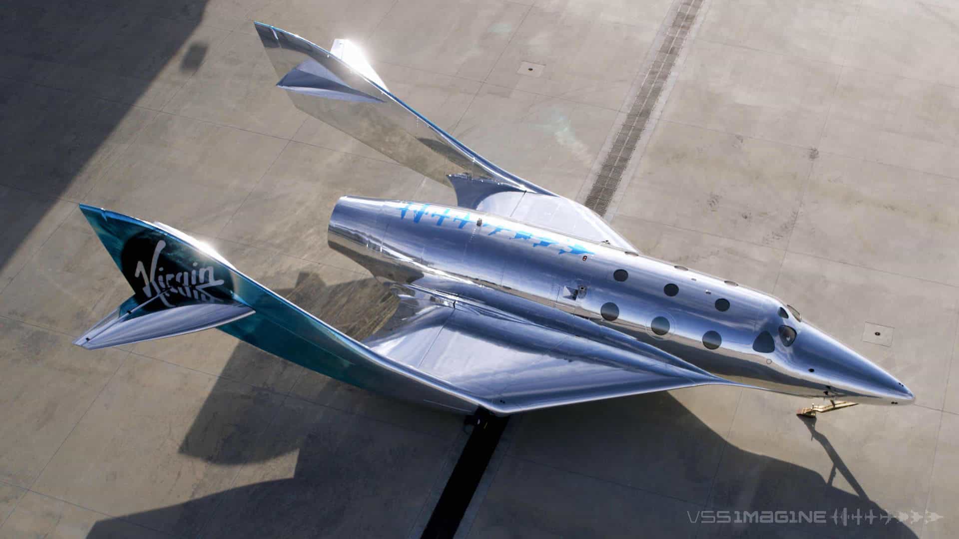 đ Virgin Galactic visar upp tredje generationens rymdfarkost â VSS Imagine