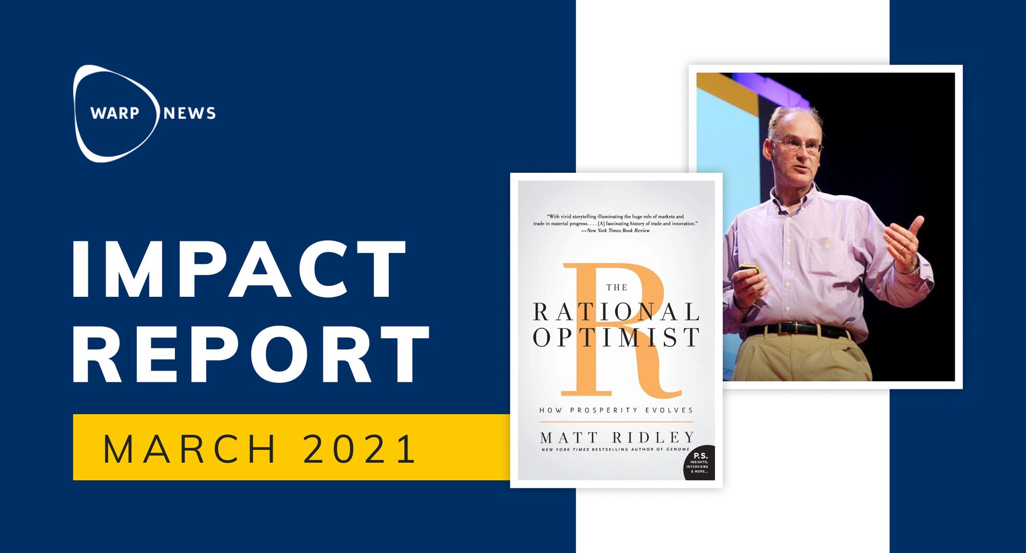 đ Warp News Impact Report - mars 2021