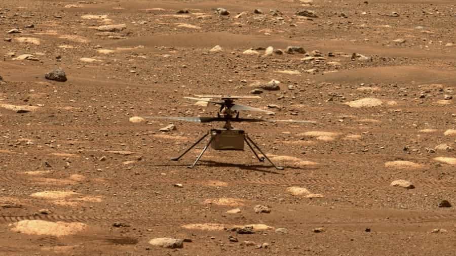 đ NASA genomför första flygningen pĂ„ en annan planet