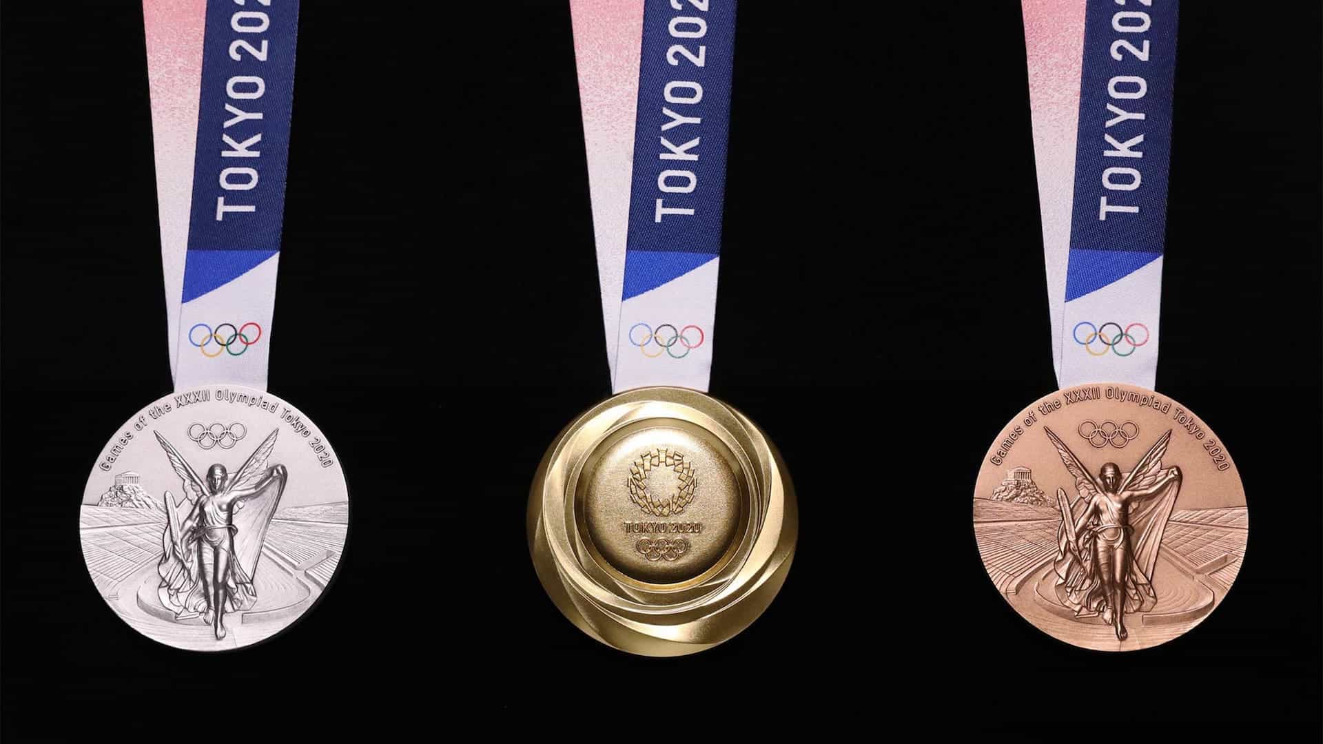 đ„ Visste du att de Olympiska medaljerna Ă€r gjorda av metall frĂ„n Ă„tervunnen elektronik?