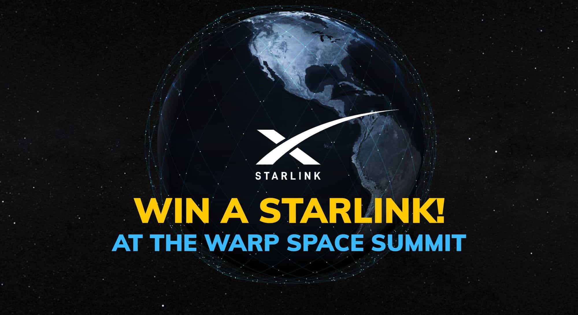 đ Vinn en Starlink pĂ„ Warp Space Summit!