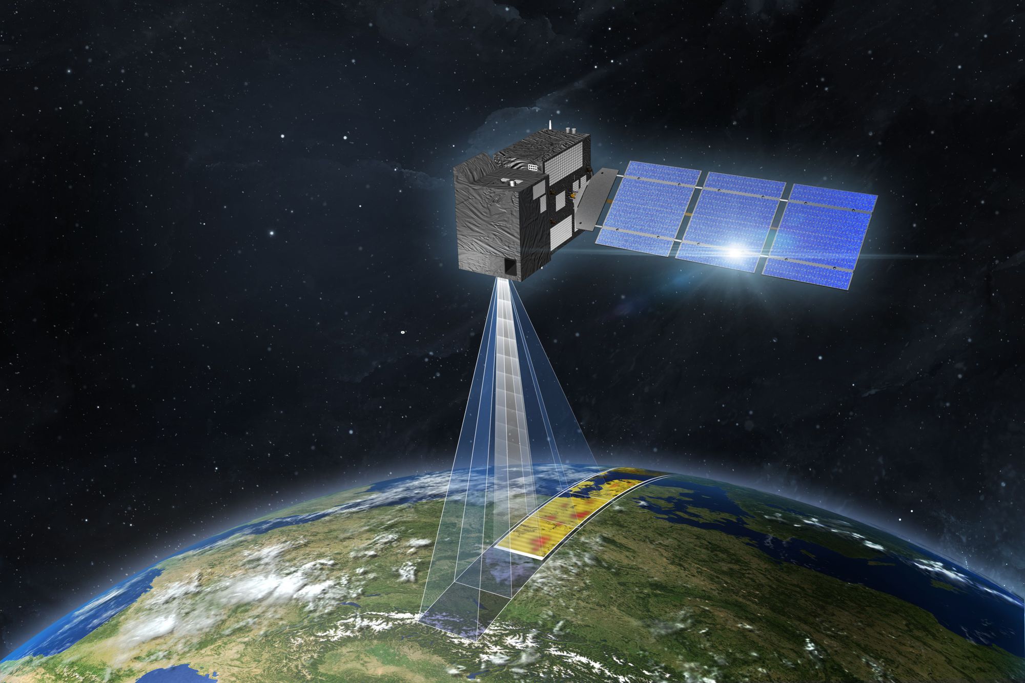 đ° Satelliter kan mĂ€ta varje lands koldioxidutslĂ€pp