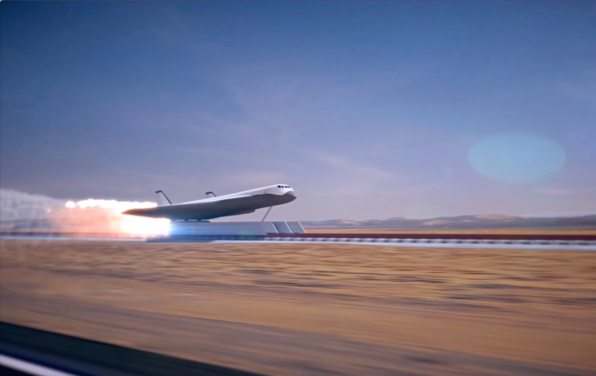 đ«Take-off för första bemannade SSTO-planet