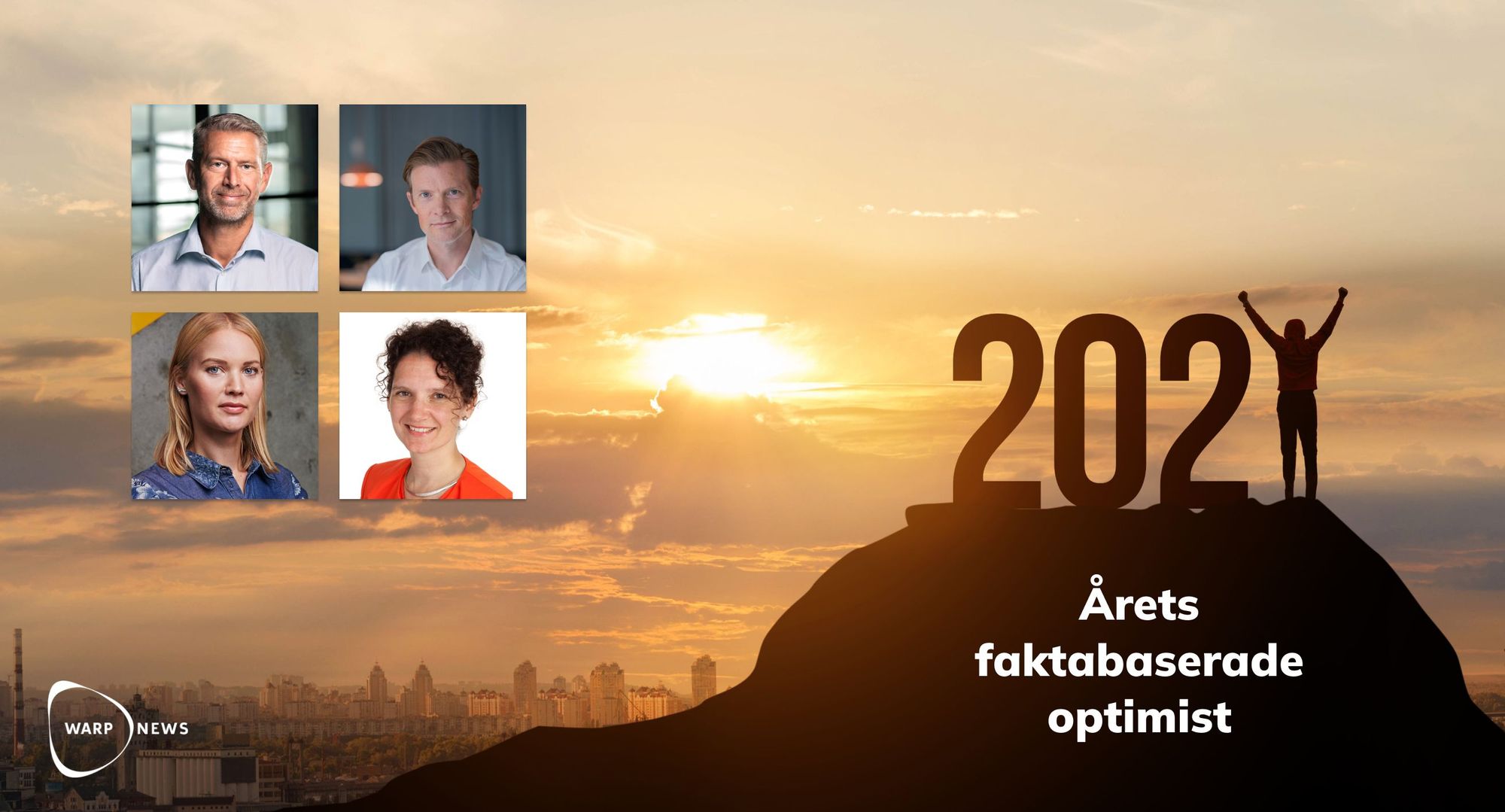 đ Ă
rets faktabaserade optimist 2021 - de nominerade!