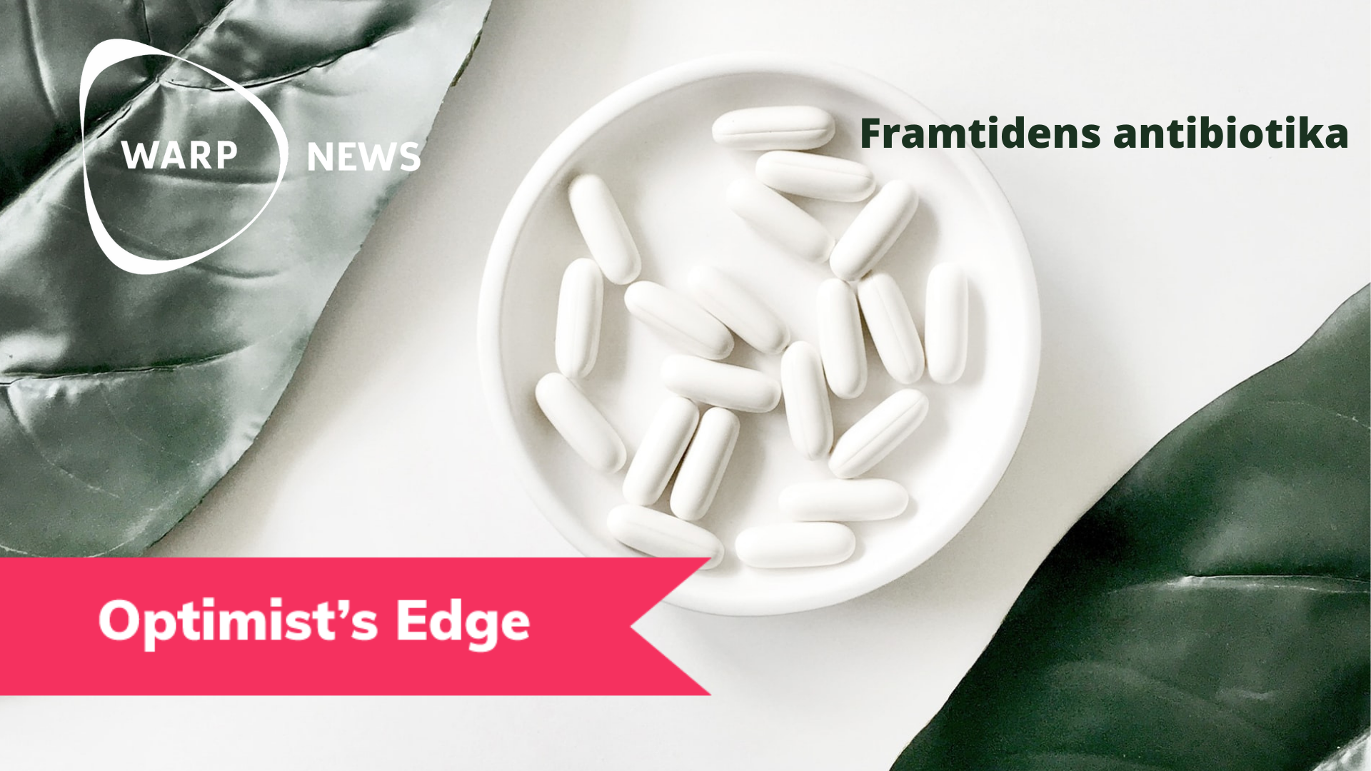 đĄ Optimist's Edge: RĂ€kna inte ut antibiotikan Ă€n