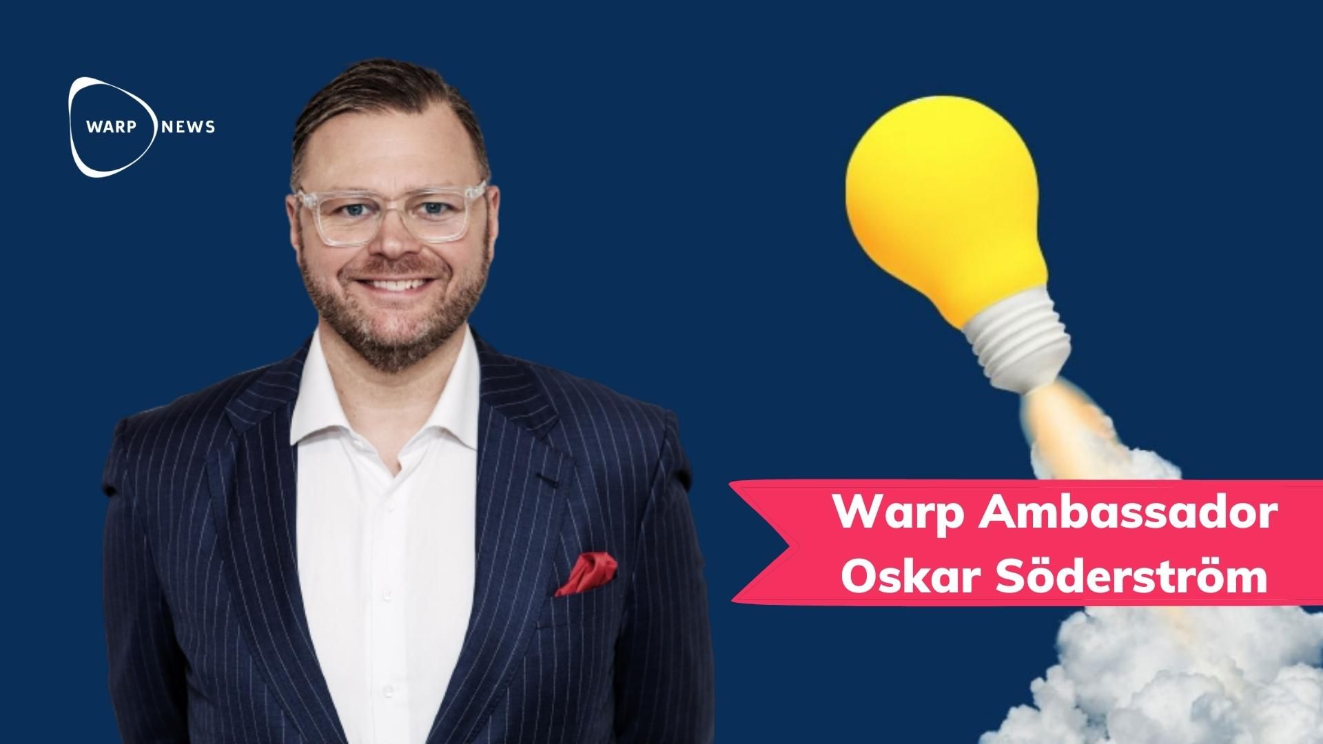 đĄ Ny Warp-ambassadör: Oskar Söderström