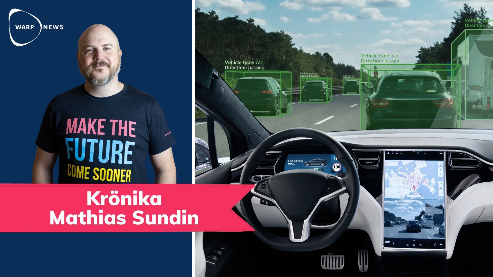 🚘 Vakna! Självkörande bilar är snart här
