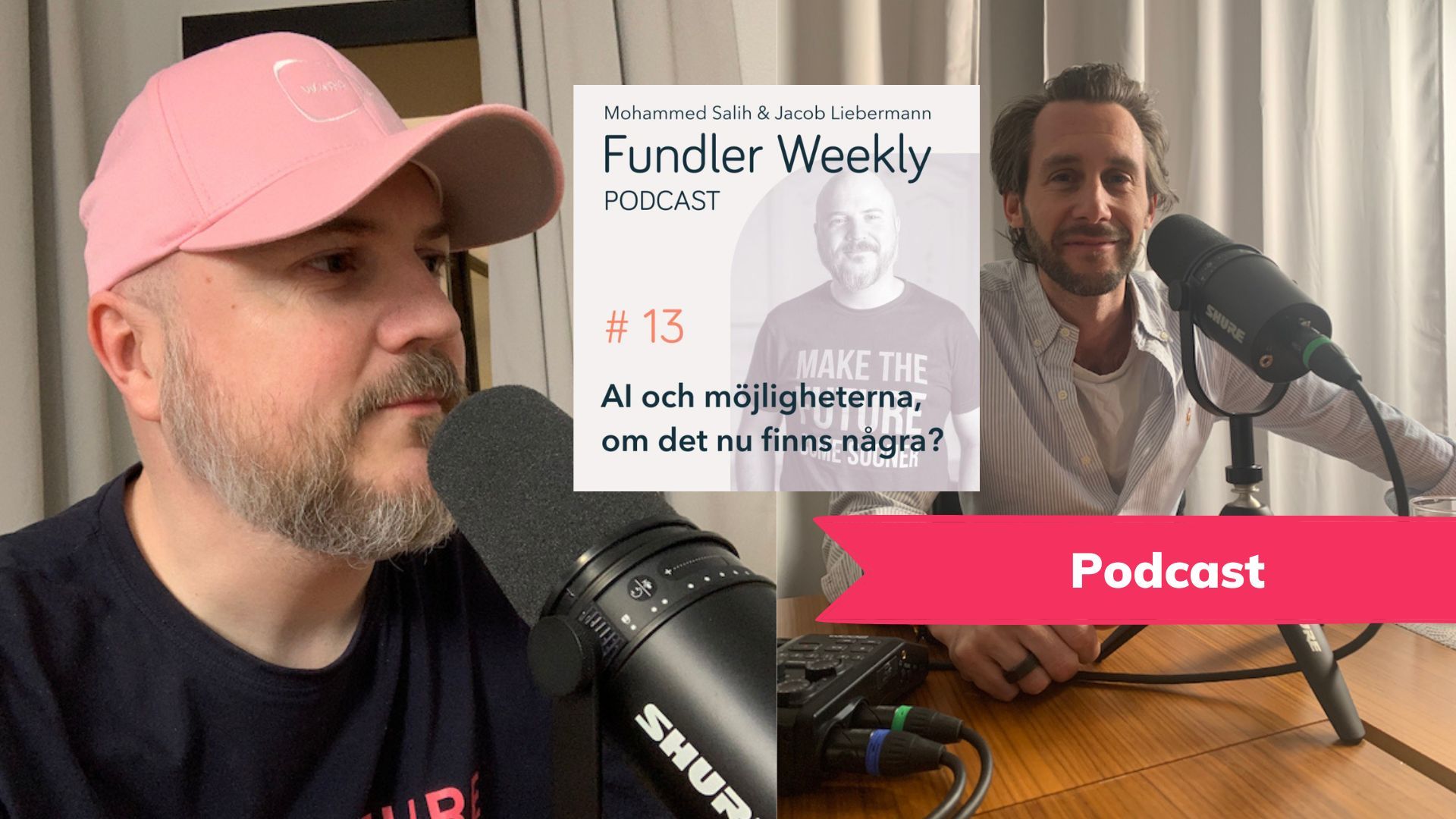 đïž Arge optimisten om möjligheterna med AI i Fundlers podd