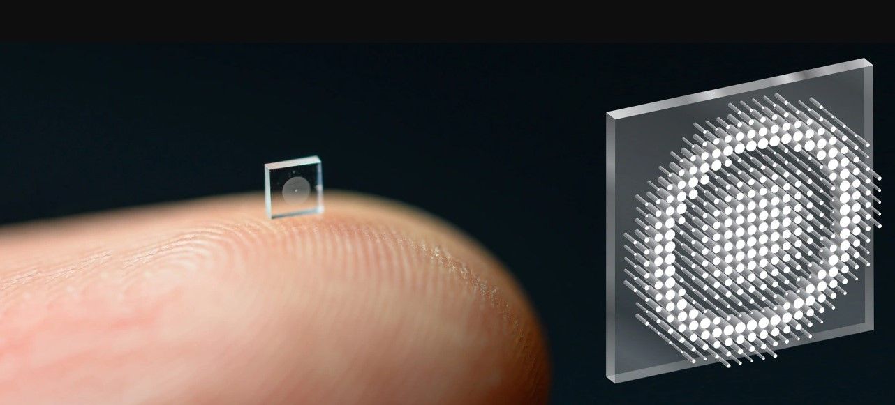 📸 The new tiny camera, the size of a grain of salt, can take pictures inside the body