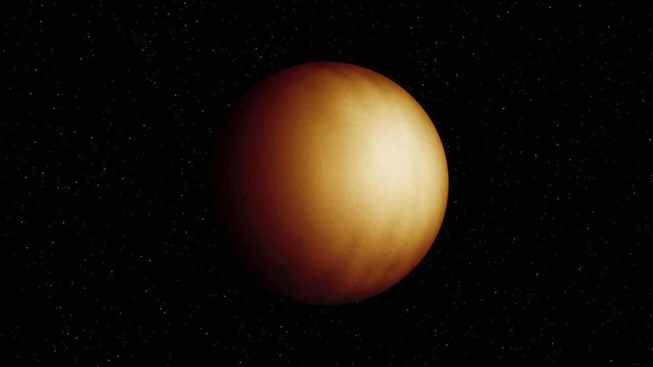 đ Vatten upptĂ€ckt pĂ„ en enorm exoplanet av Webb-teleskopet