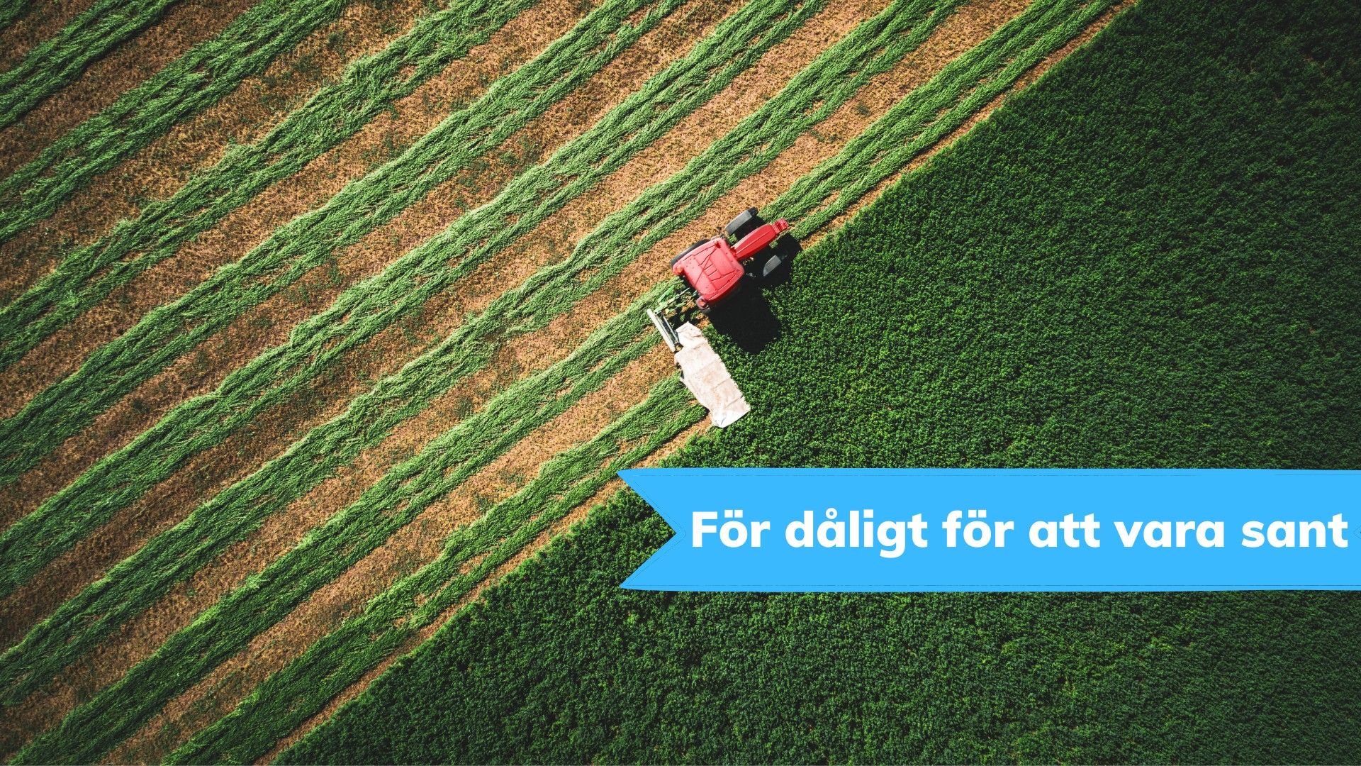 đ©âđŸ Nej, en bonde slutar inte var 8:e timme