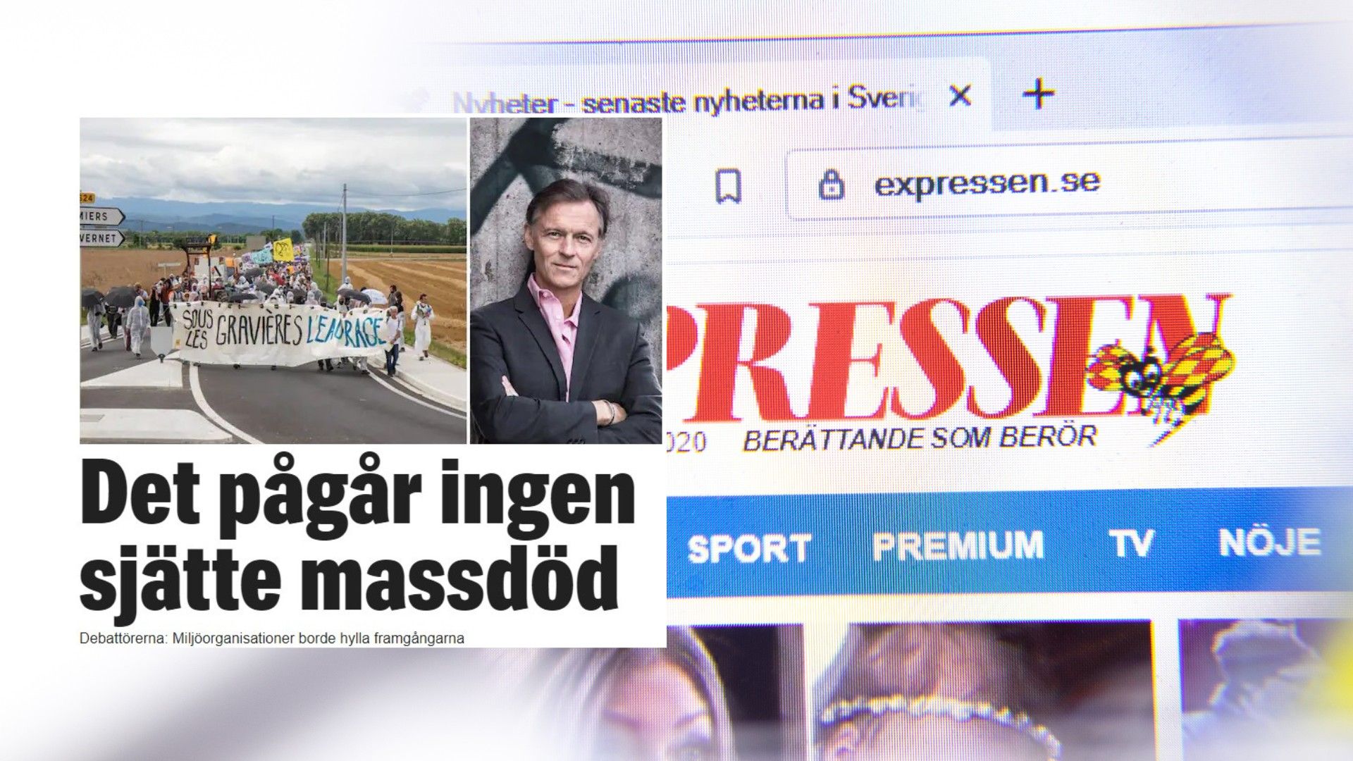 đŻ Debatt i Expressen: Det pĂ„gĂ„r ingen sjĂ€tte massdöd