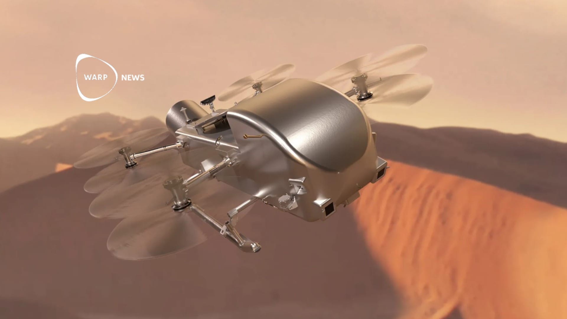 🚁 Dragonfly ska utforska månen Titans fascinerande landskap