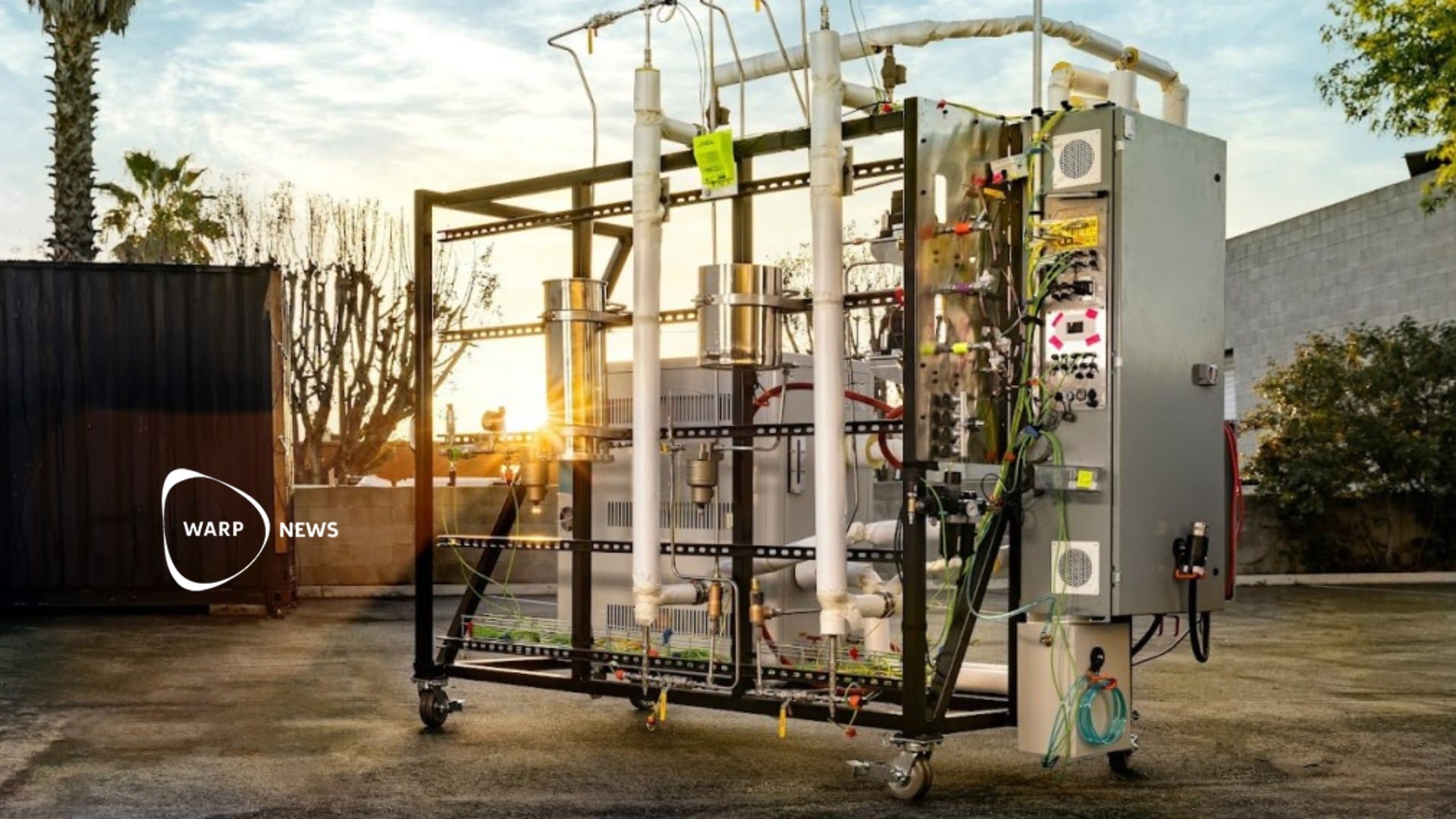 đ Terraform Industries omvandlar el och luft till syntetisk naturgas för första gĂ„ngen