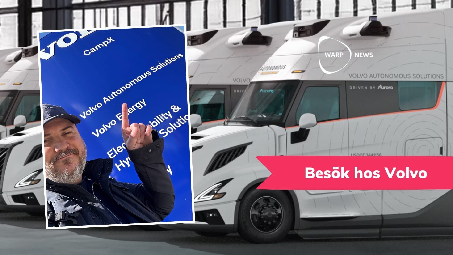 đ Den sjĂ€lvkörande framtiden nĂ€rmar sig pĂ„ Volvo