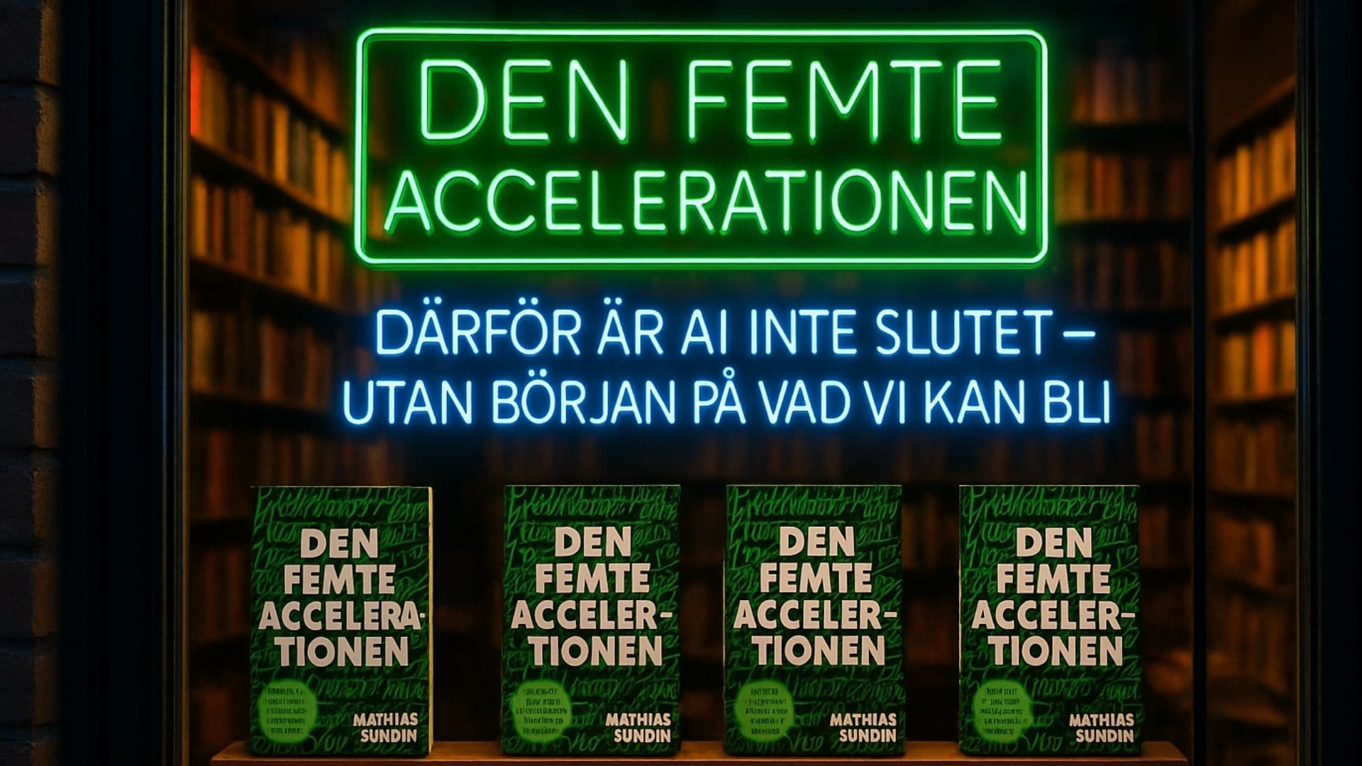 đ Missa inte att förbestĂ€lla Den femte accelerationen (erbjudandet tar slut imorgon söndagâŒïž)