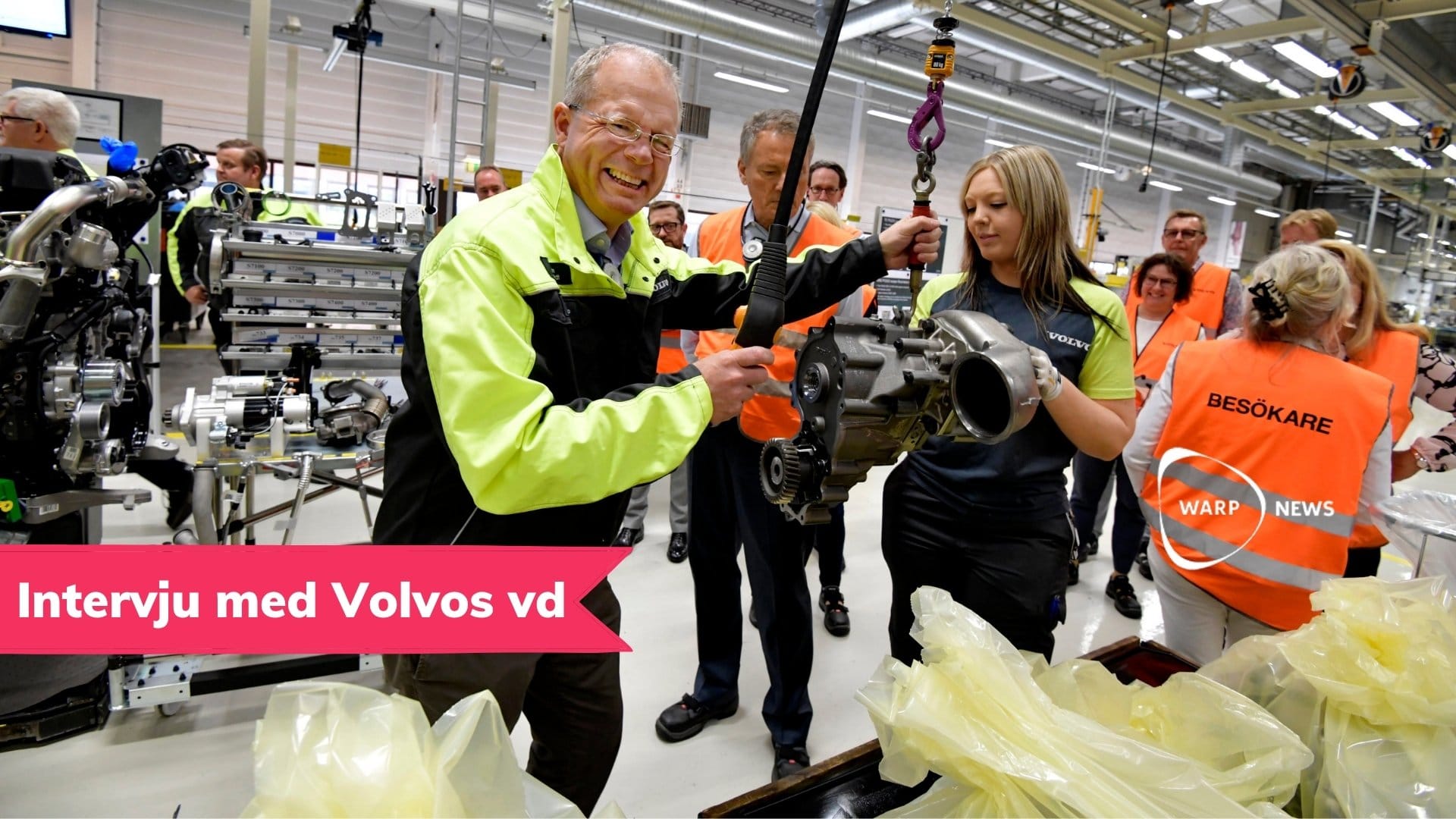 đ SĂ„ leder han Volvo genom dess största förĂ€ndring nĂ„gonsin