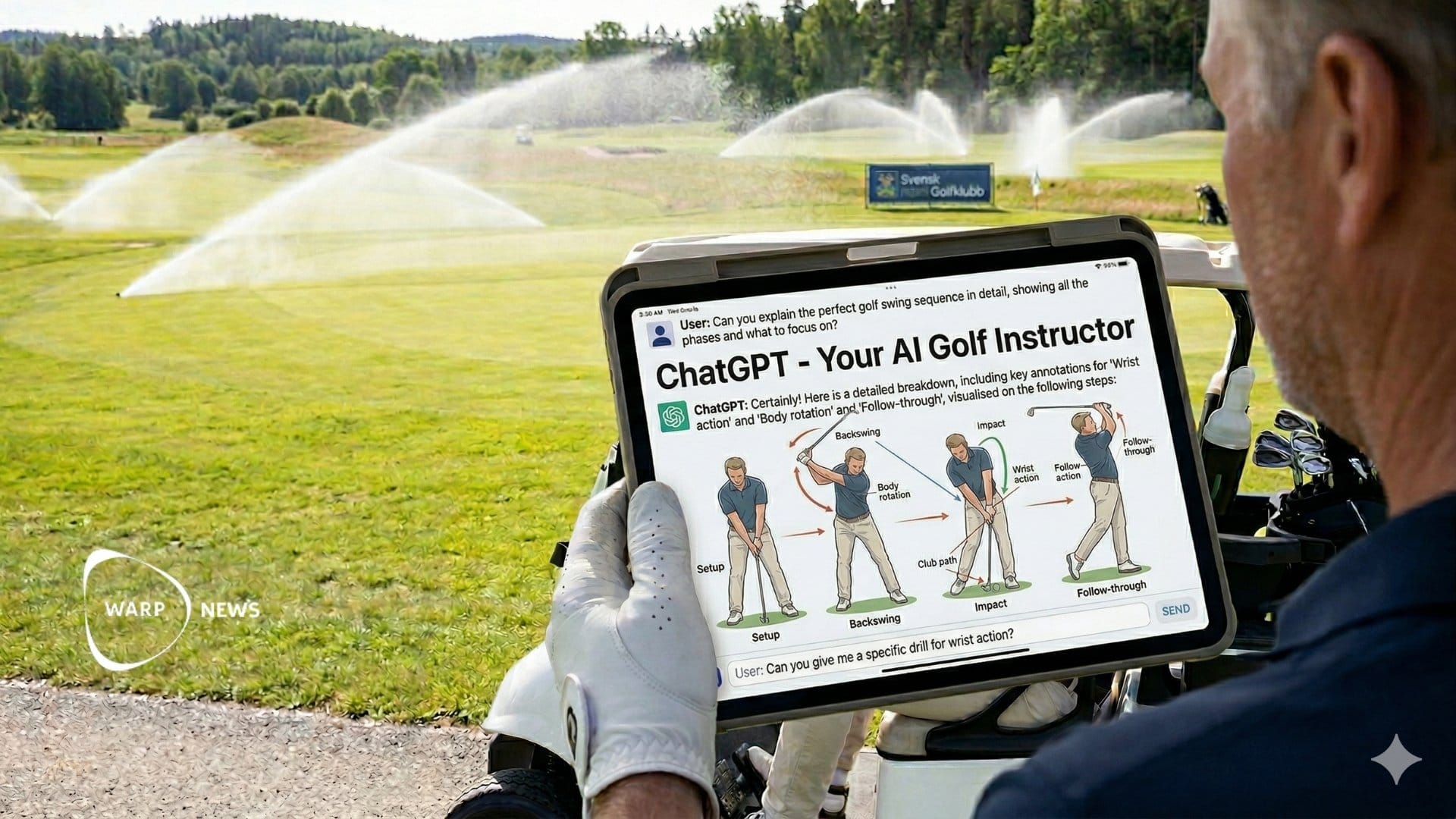🚰 En enda golfklubb förbrukar mer vatten än ChatGPT