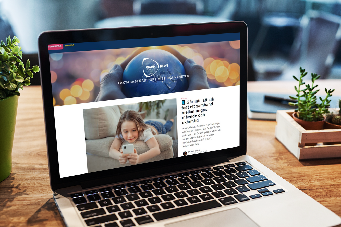 đ° Warp News - nyhetsbyrĂ„n som ger dig en mer balanserad bild av omvĂ€rlden