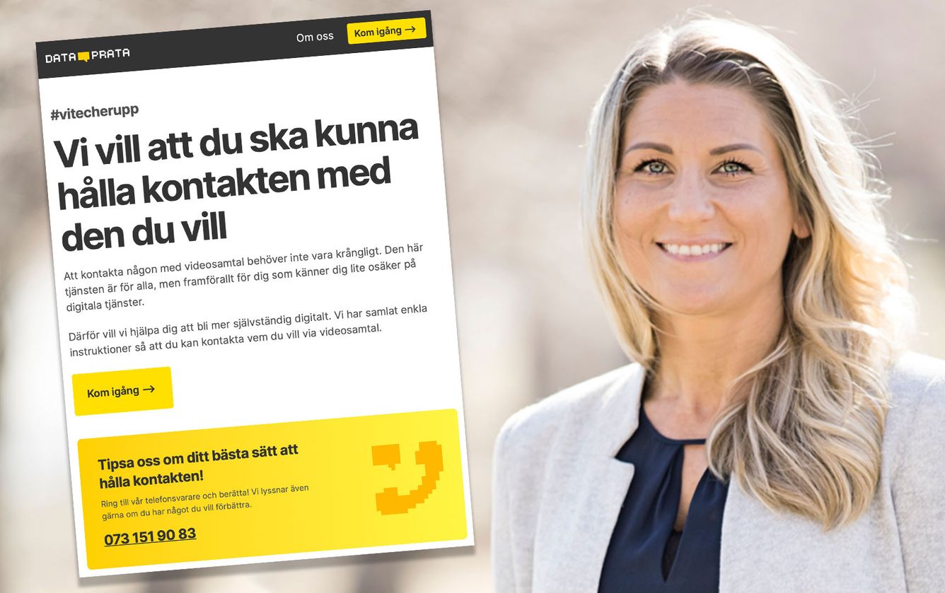 🖥 Ny gratistjänst hjälper äldre med videomöten