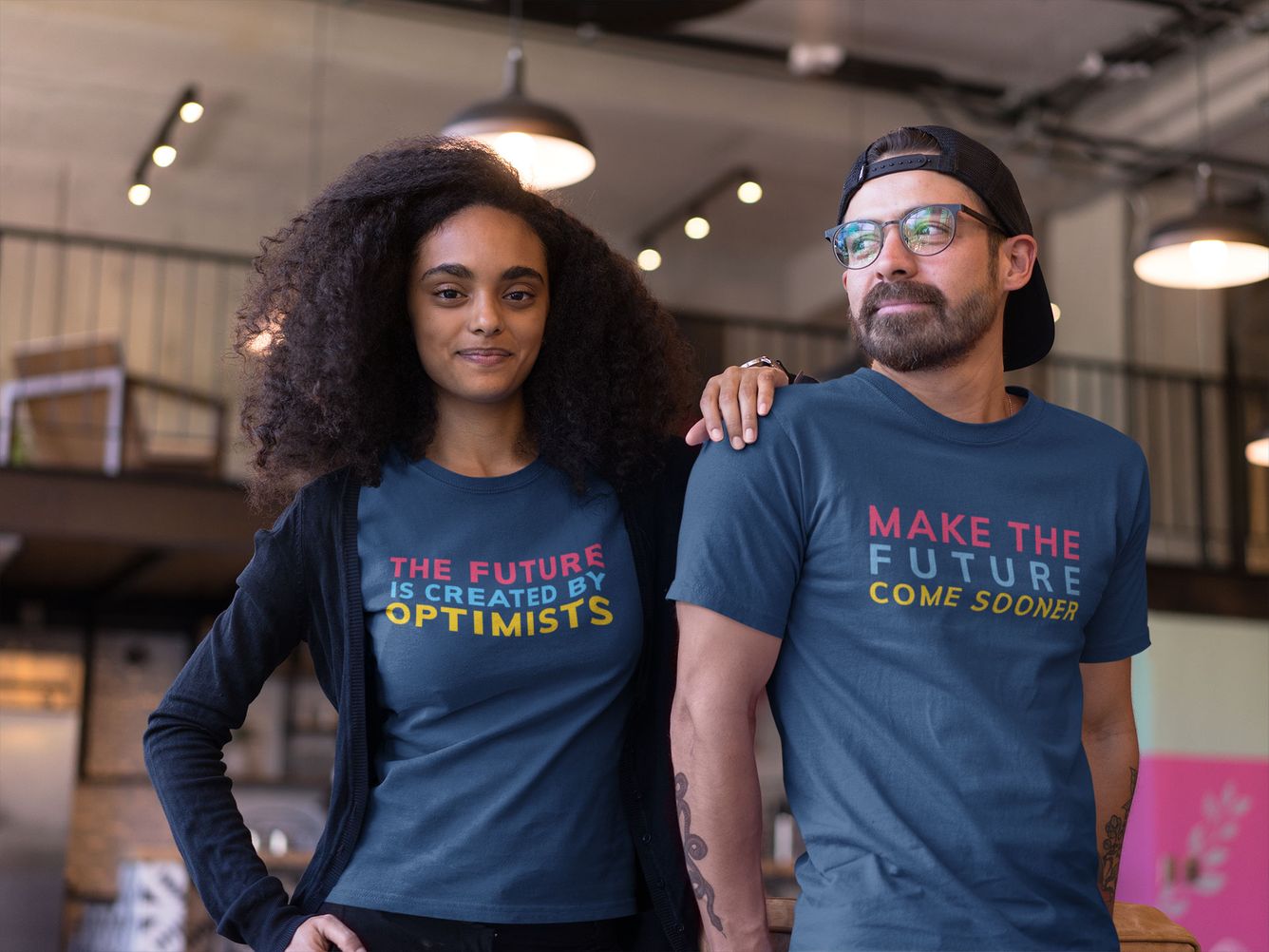 👕 Visa din optimism!