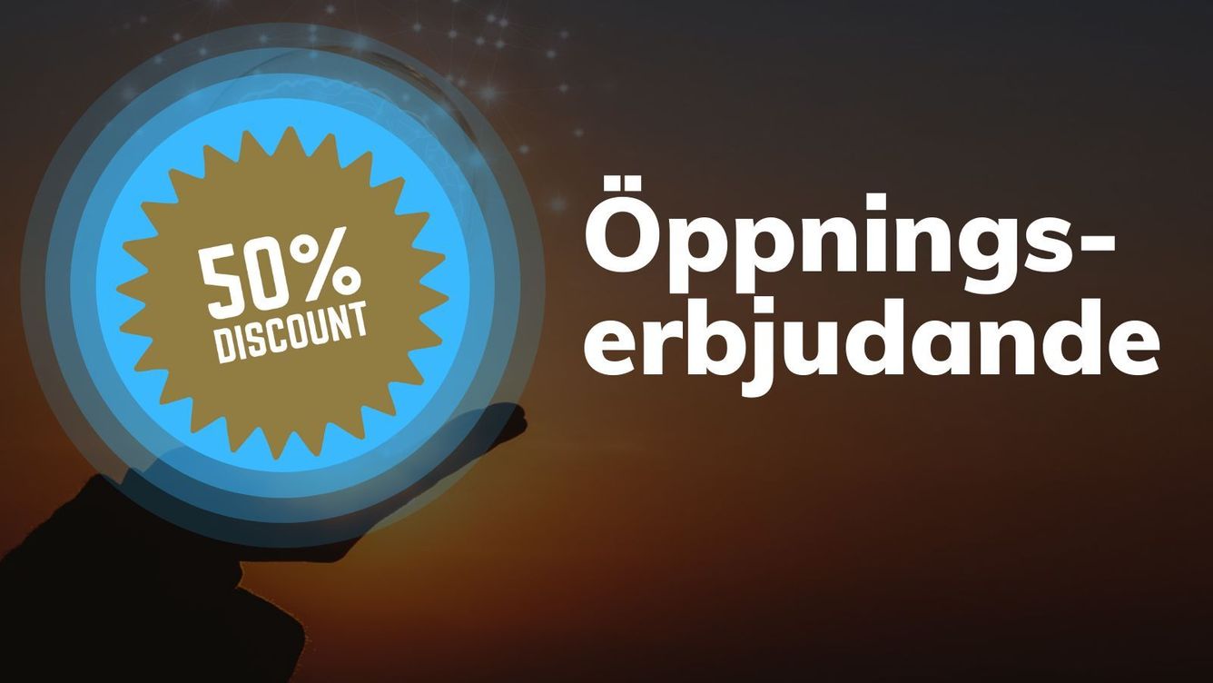 😮 Öppningserbjudande: 50% rabatt för att bli Premium Supporter