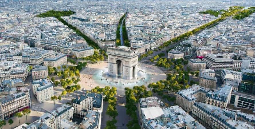 🌳 Paris landmärken blir “grönare”