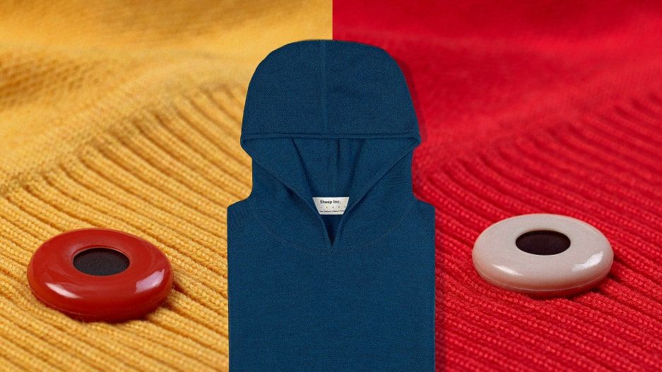 🐑 Denna hoodie tillför inte någon koldioxid