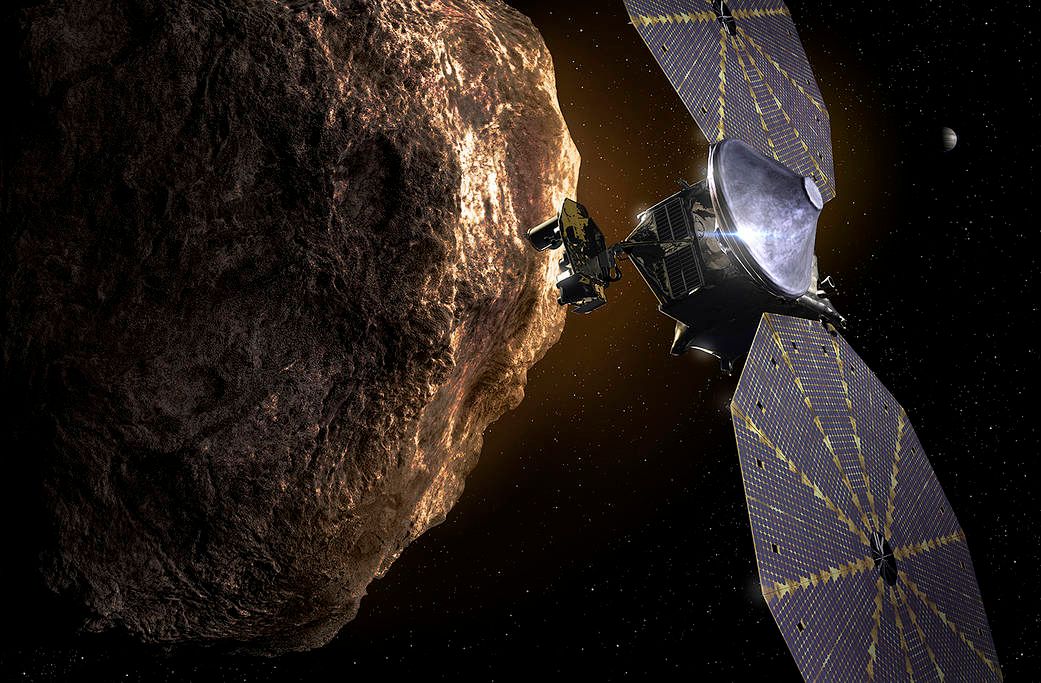 🛰️ Nu börjar den första resan till Jupiters asteroidkluster