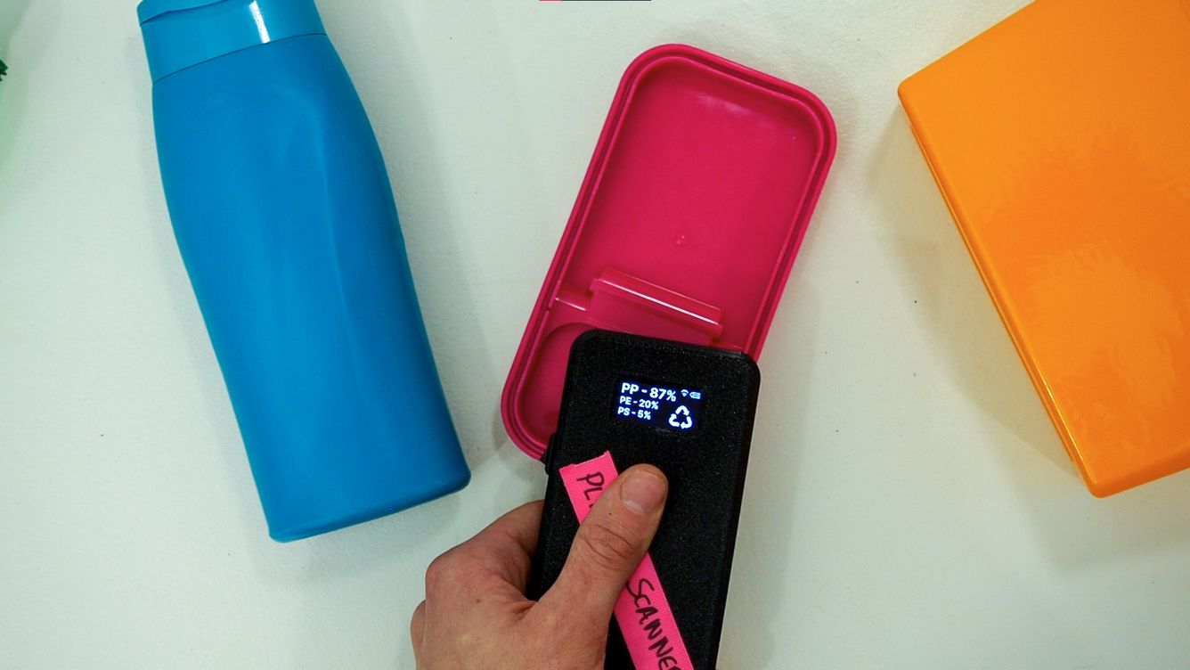 🥤 Skanner gör det enklare att sortera plast rätt
