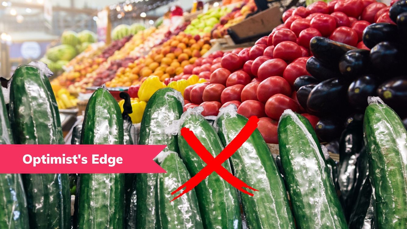 💡 Optimist's Edge: Frukt och grönsaker utan plast