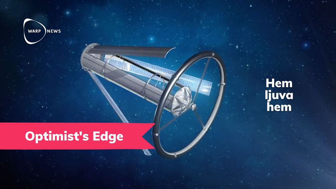 💡 Optimist’s Edge: Miljontals kan bo i rymden nära jorden