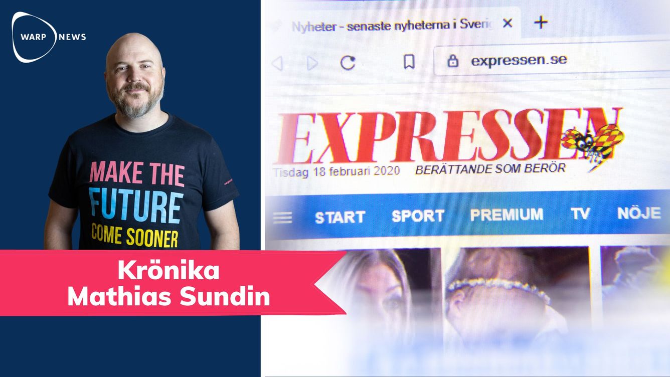 📰 De förbannade nyhetsmedierna… bjöd in mig