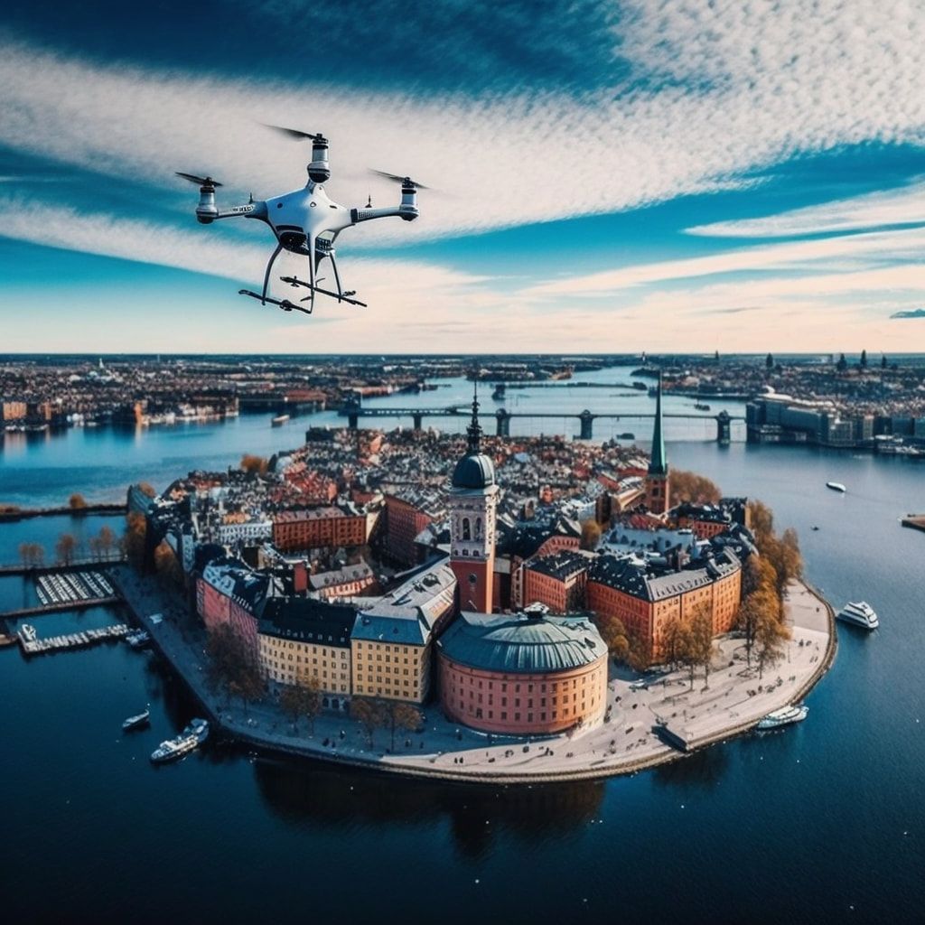 🚁 Stockholm testar drönare i stadsmiljö