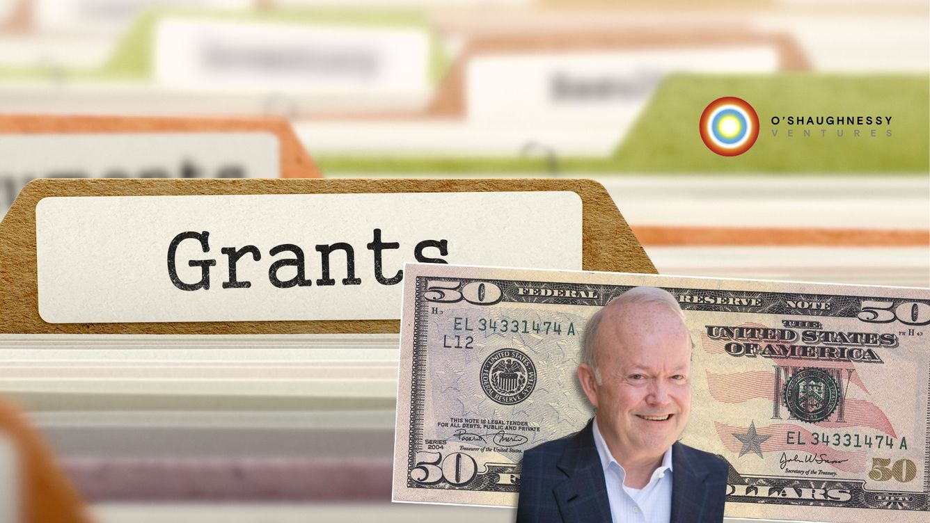 💰 O'Shaughnessy Ventures lanserar bidragsprogram