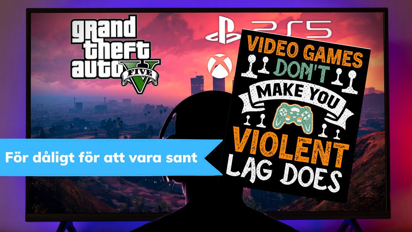🎮 Våldsamma tv-spel gör inte barn aggressiva