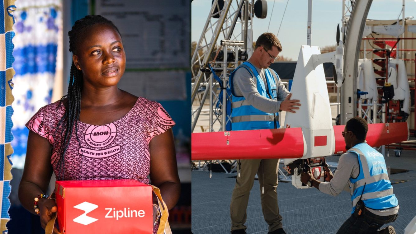 👩🏿‍⚕️ Ghanas vaccineringsgrad högre i distrikt med drönarleverens av vaccin