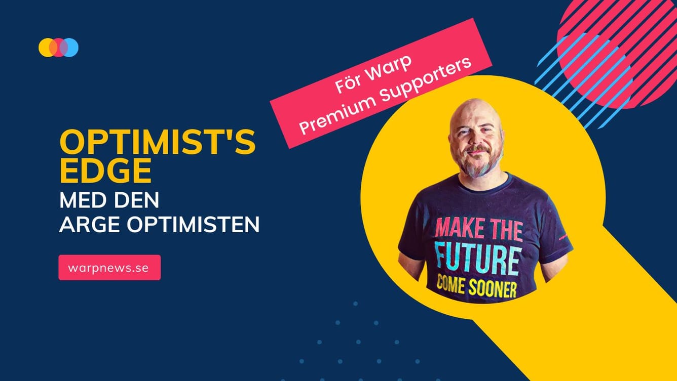 💡 52 optimistiska nyheter från 2023