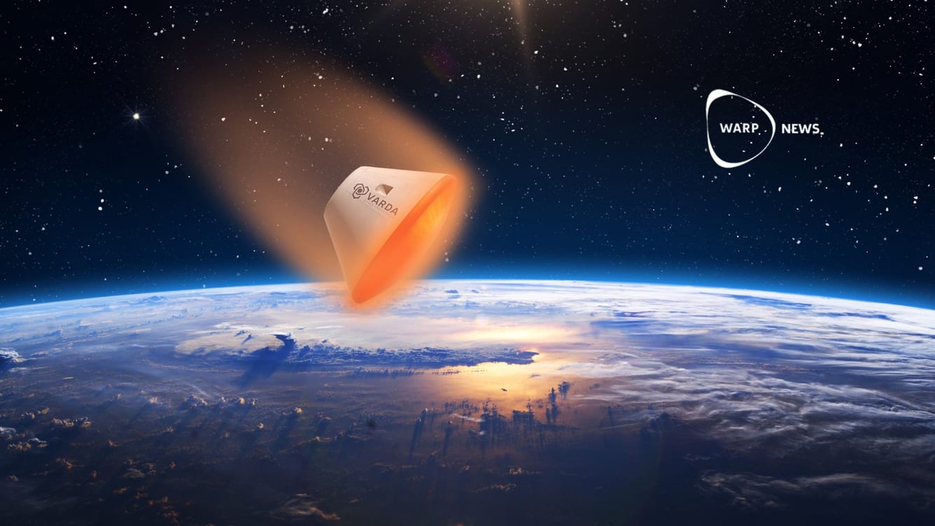 🌌 Privat kapsel återvänder till jorden med rymdodlad antiviral medicin ombord