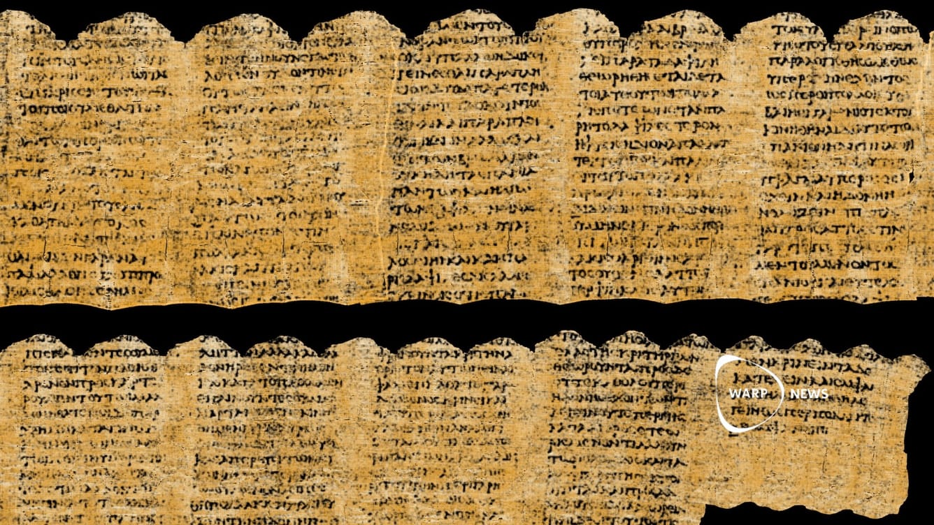 🏆 Vesuviusutmaningen löst! Vi kan läsa den första bokrullen