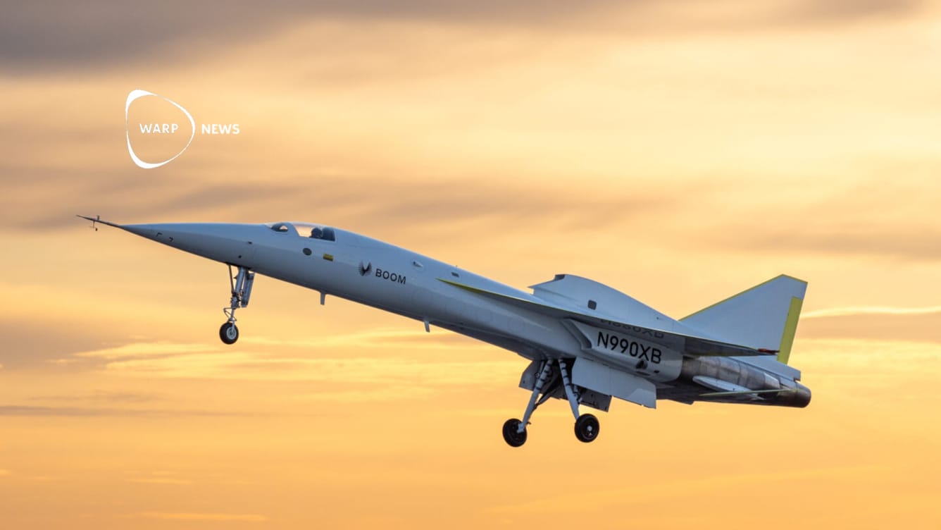 🛫 Framgångsrik demoflygning med första privata överljudsflyget sedan Concorde