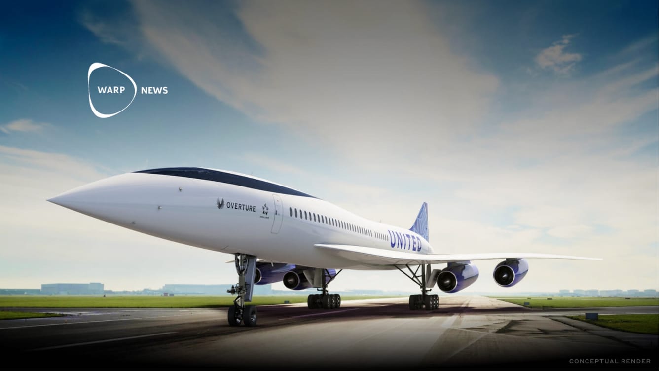 ✈️ Boom Supersonic redo att leverera överljudsplan 2029