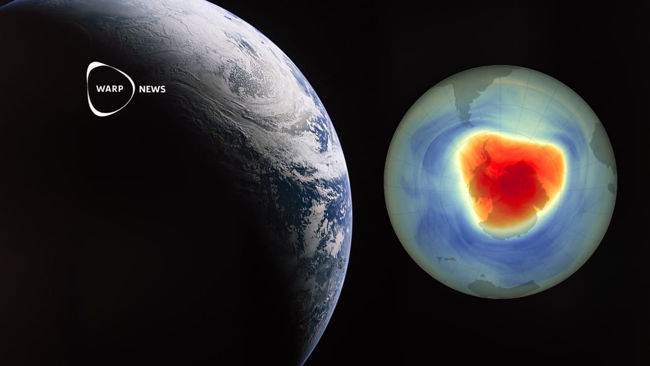 🌐 Ozonhålet över Antarktis fortsätter att minska