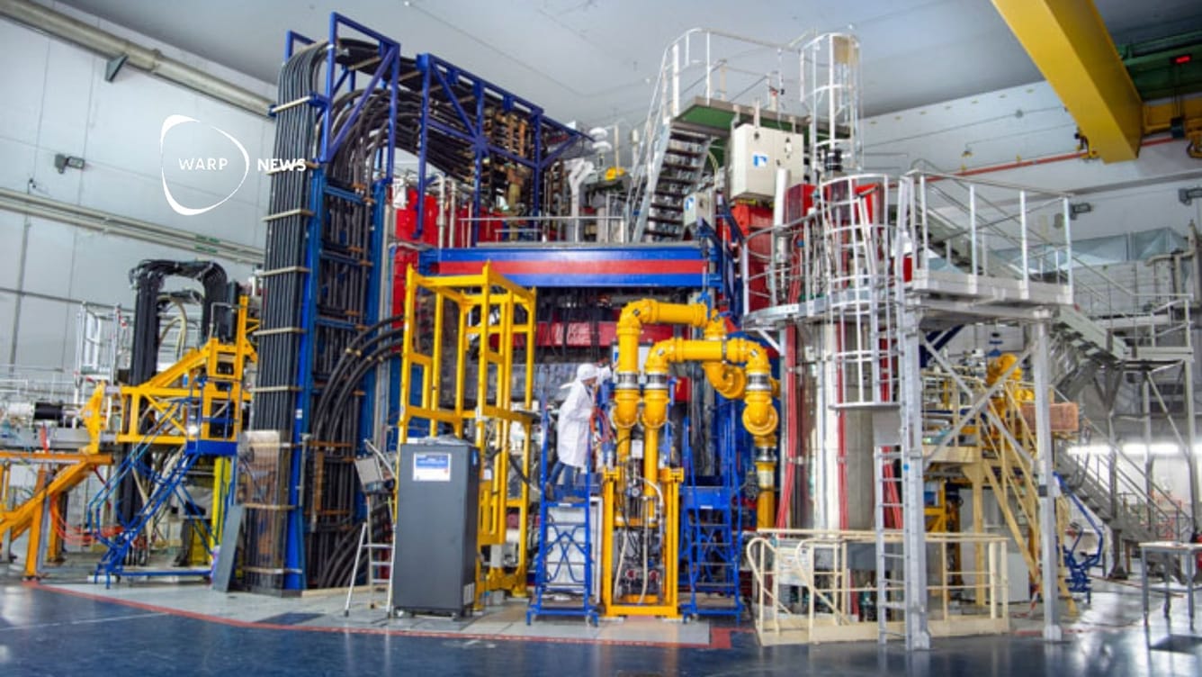 🏆 Fransk fusionsanläggning slår världsrekord: Kördes i 22 minuter