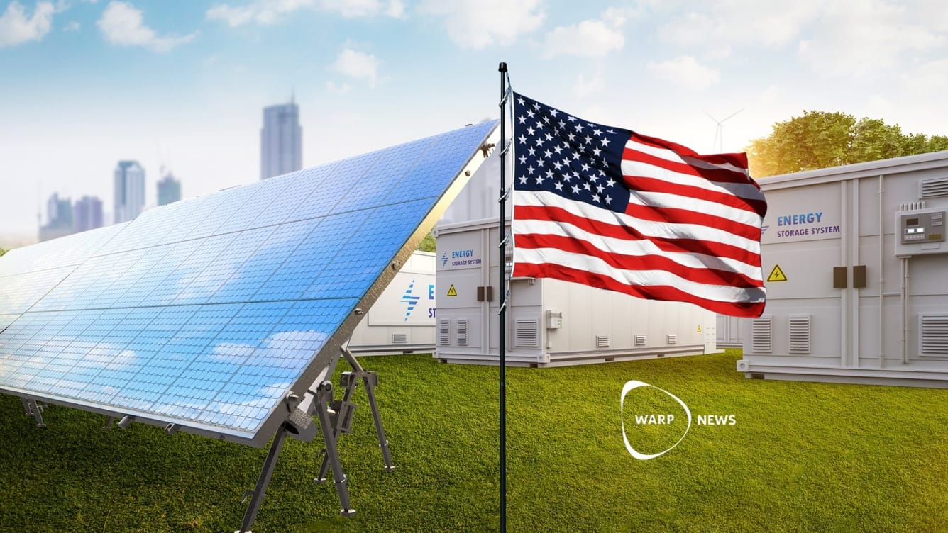 🔋 Solceller och batterier dominerar ny kraftproduktion i USA 2025