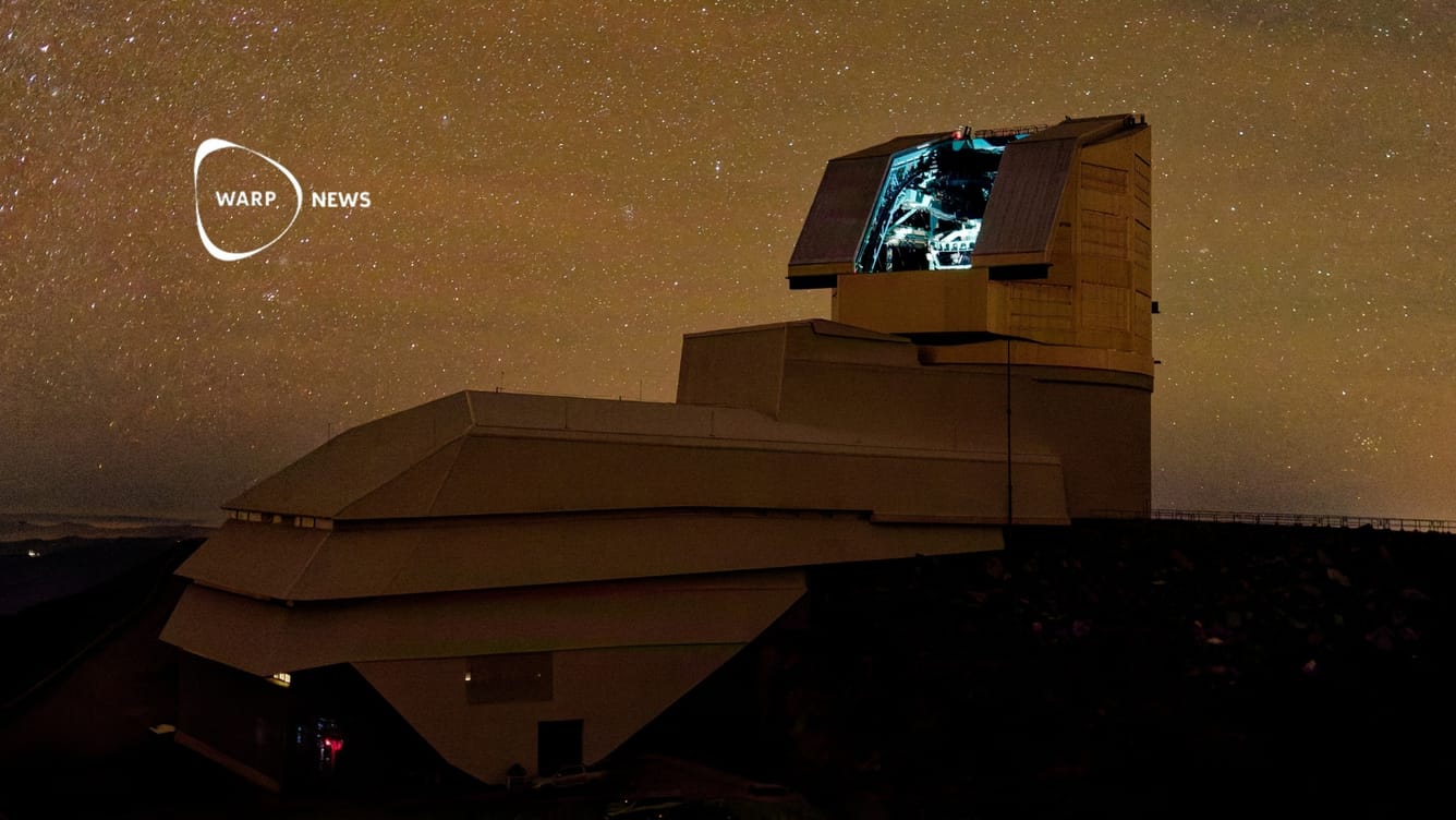🔭 Världens största digitala kamera väger som en bil och tar 3200-megapixelbilder av himlen